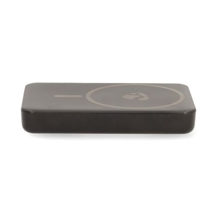 Power Bank 2u1 magnetni sa bežičnim punjenjem MagSafe 5000 mAh crno