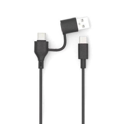 Power Bank 2u1 magnetni sa bežičnim punjenjem MagSafe 5000 mAh crno