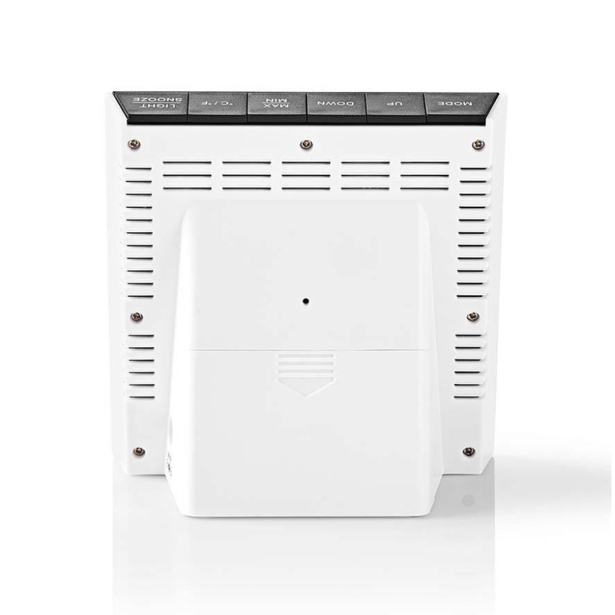 Meteorološka stanica sa LCD ekranom u boji 230V/3xAAA + 2xAA crno