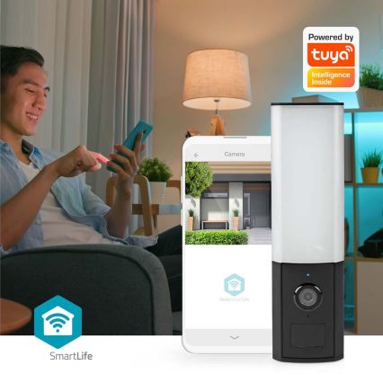Pametna spoljašnja kamera Smartlife Full HD 1080p sa LED rasvetom Wi-Fi Tuya IP65