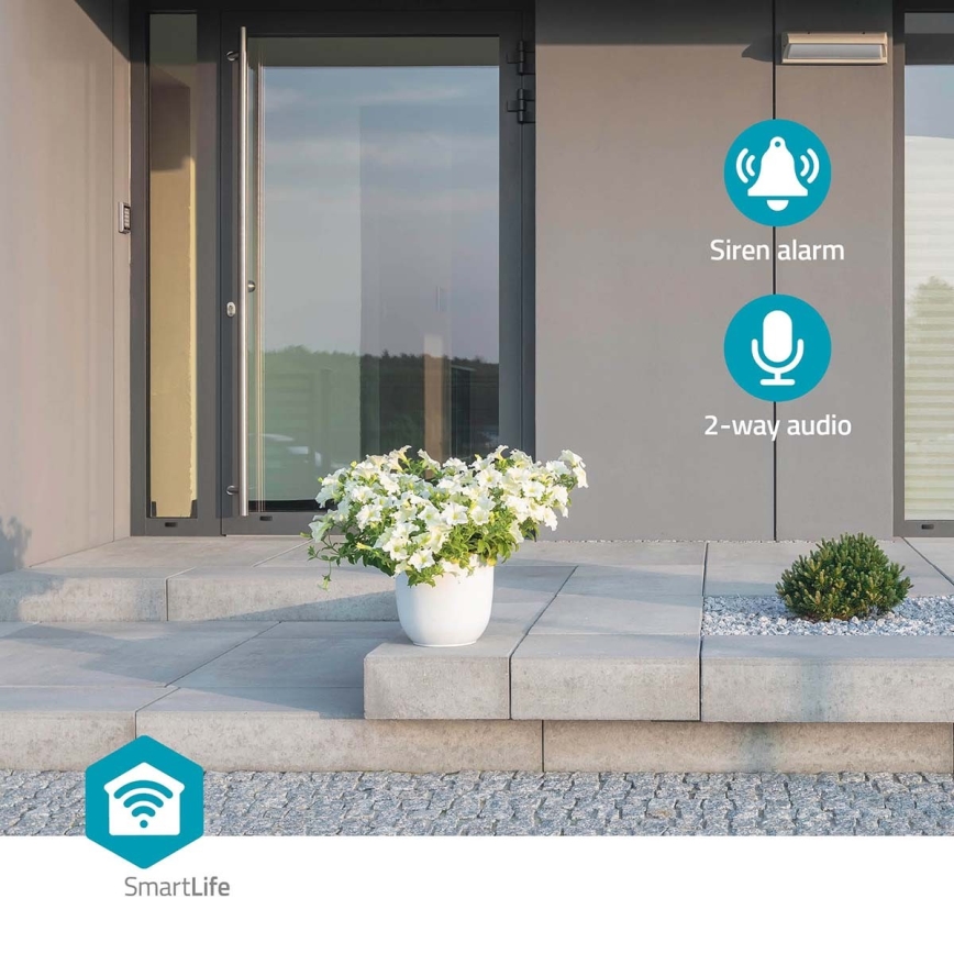 Pametna spoljašnja kamera Smartlife Full HD 1080p sa LED rasvetom Wi-Fi Tuya IP65