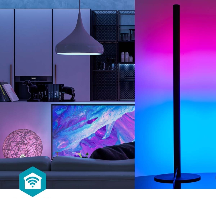 Set 2x LED RGBIC Prigušiva stona lampa SmartLife LED/36W/230V 55 cm 2700-6500K Wi-Fi Tuya + Daljinski upravljač