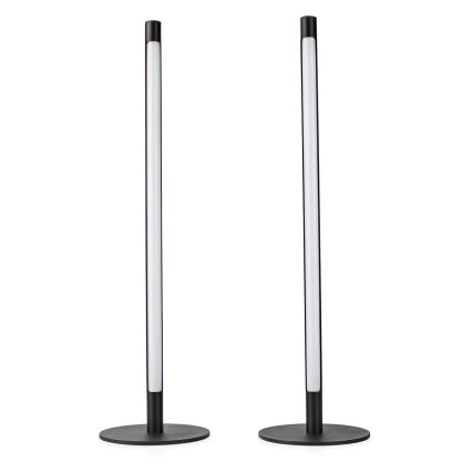 Set 2x LED RGBIC Prigušiva stona lampa SmartLife LED/36W/230V 55 cm 2700-6500K Wi-Fi Tuya + Daljinski upravljač