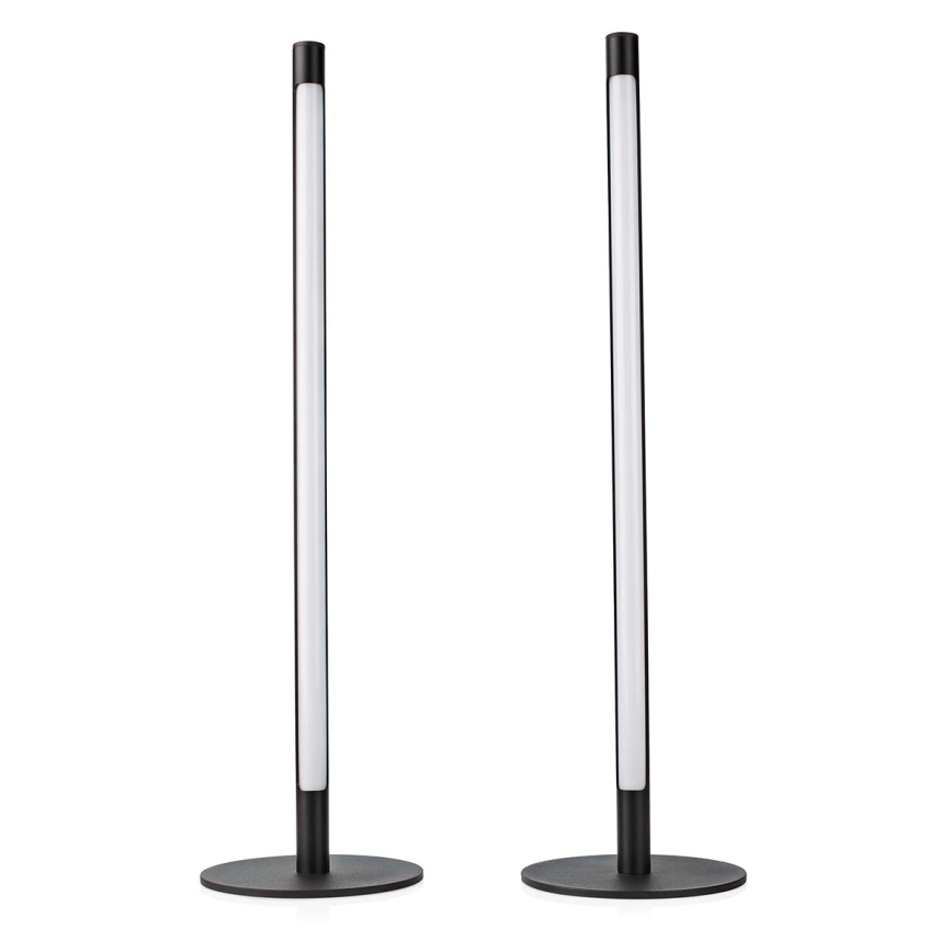 Set 2x LED RGBIC Prigušiva stona lampa SmartLife LED/36W/230V 55 cm 2700-6500K Wi-Fi Tuya + Daljinski upravljač