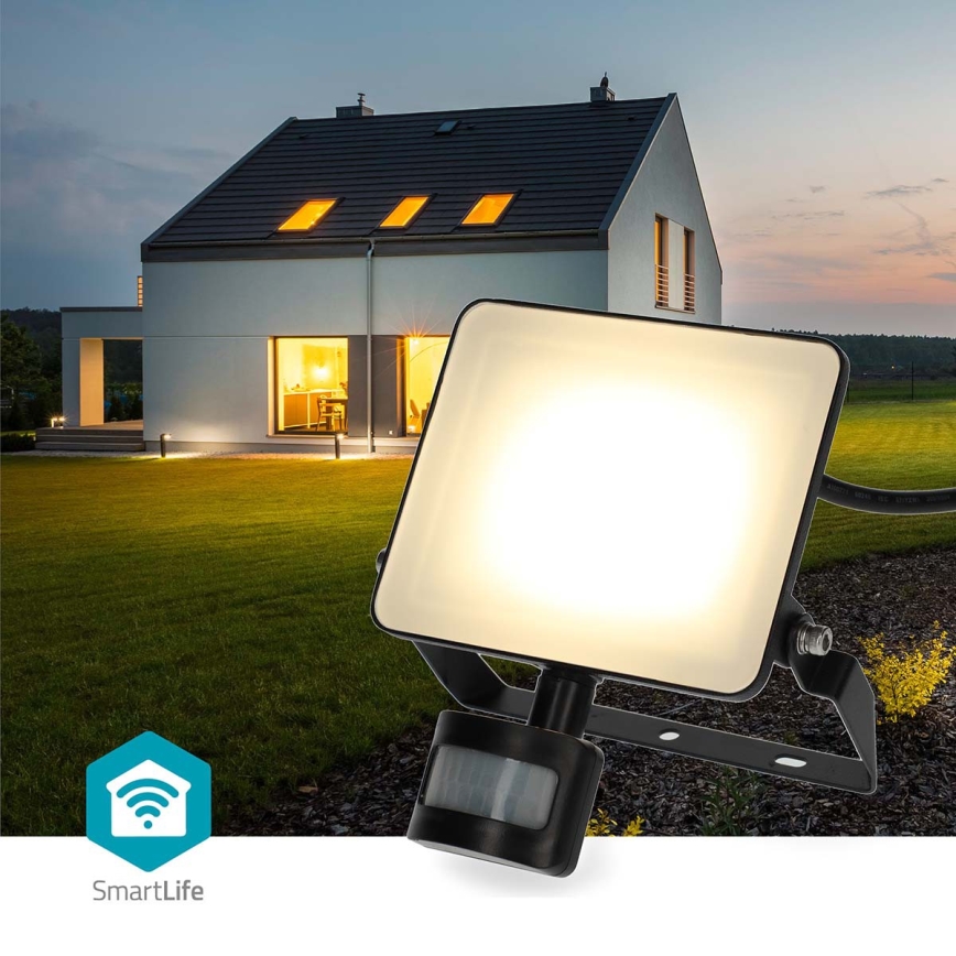 LED prigušiva reflektor sa senzorom pokreta SmartLife LED/20W/230V 3000-6500K IP44 Wi-Fi