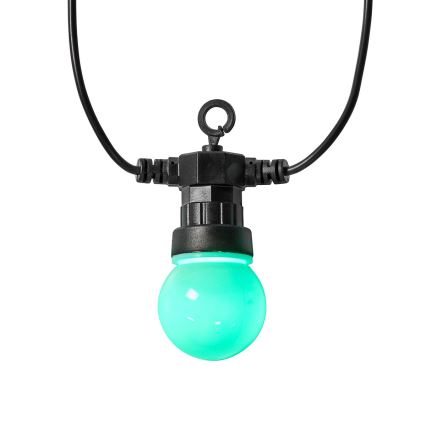 LED RGB spoljašnja dekorativna girlanda 20xLED/8 funkcija 13m IP65 Wi-Fi Tuya