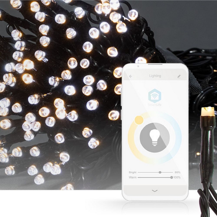 LED božićna svetlosna girlanda 200xLED/8 funkcija 25m IP65 Wi-Fi Tuya