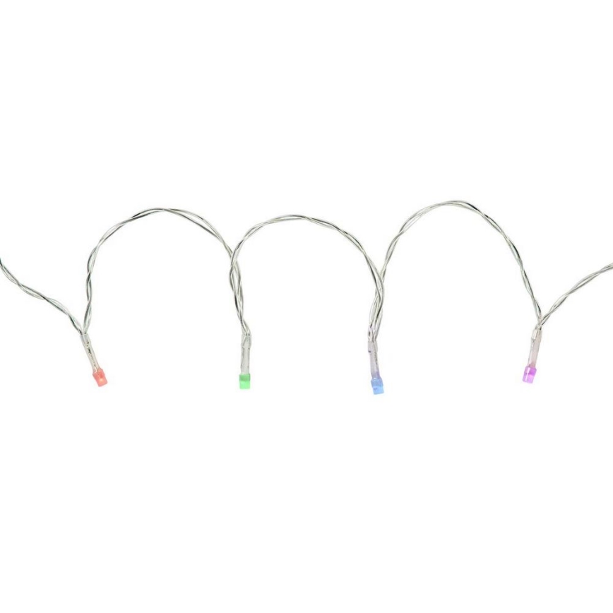 LED RGB božićna zavesa 180xLED/7 funkcija 6m IP65 Wi-Fi Tuya