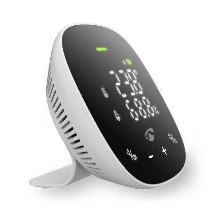 Pametni monitor za kvalitet vazduha sa LED ekran SmartLife Wi-Fi