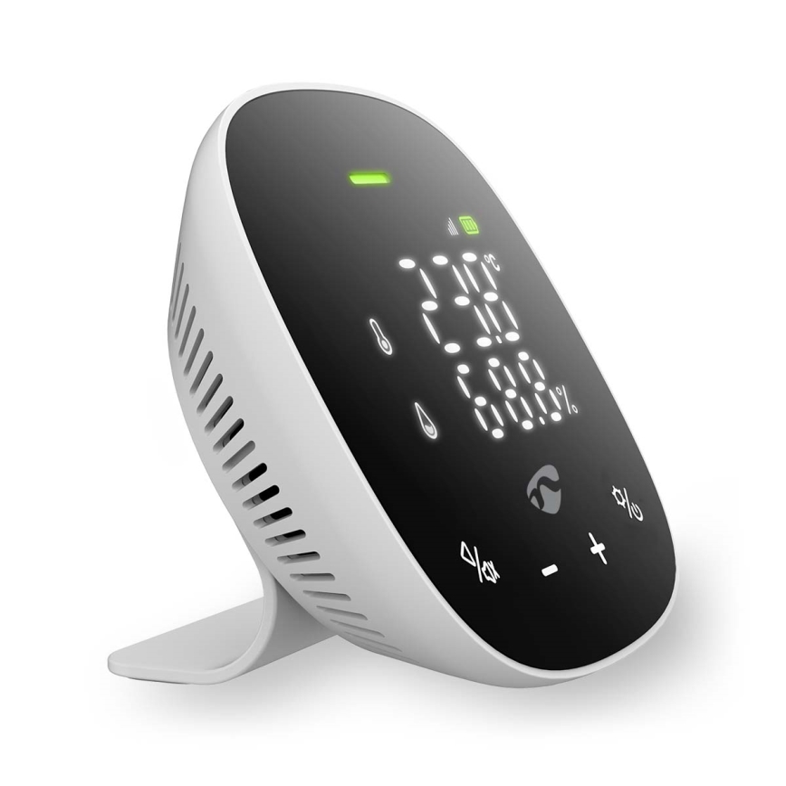 Pametni monitor za kvalitet vazduha sa LED ekran SmartLife Wi-Fi