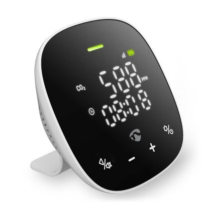 Pametni monitor za kvalitet vazduha sa LED ekran SmartLife Wi-Fi