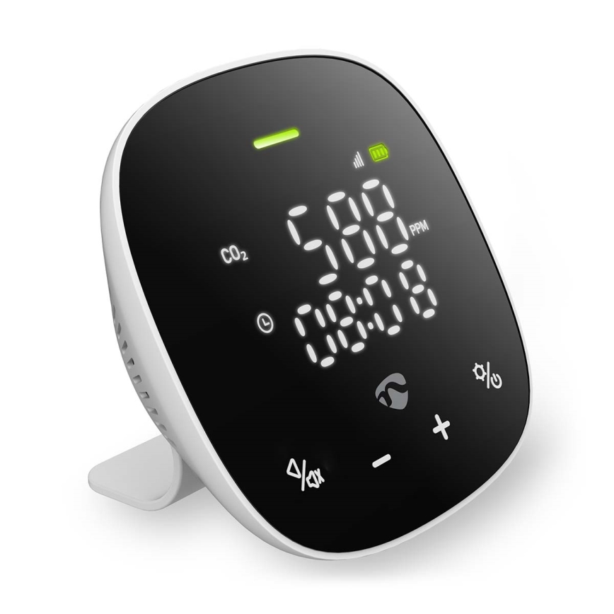 Pametni monitor za kvalitet vazduha sa LED ekran SmartLife Wi-Fi