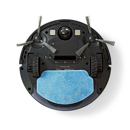 Pametni robotski usisivač sa mopom 28W/2500 mAh Wi-Fi crno + Daljinski upravljač