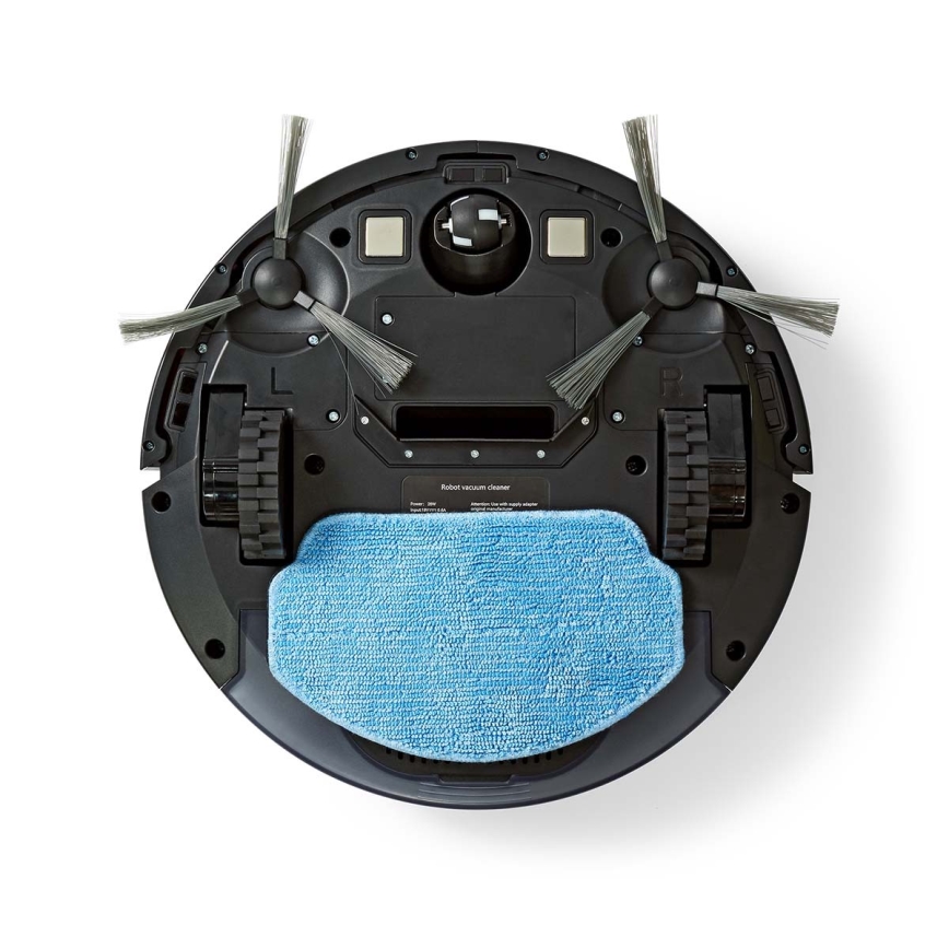 Pametni robotski usisivač sa mopom 28W/2500 mAh Wi-Fi crno + Daljinski upravljač