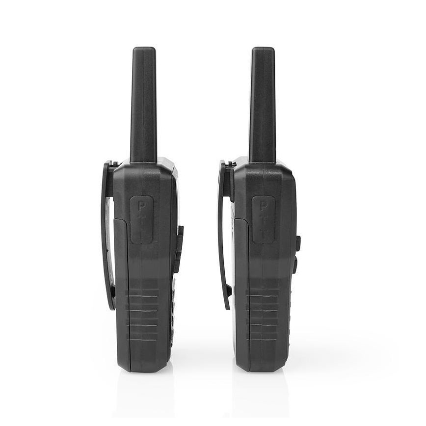 Set 2x Punjivi voki-toki sa LED svetlom 1300 mAh domet 10 km