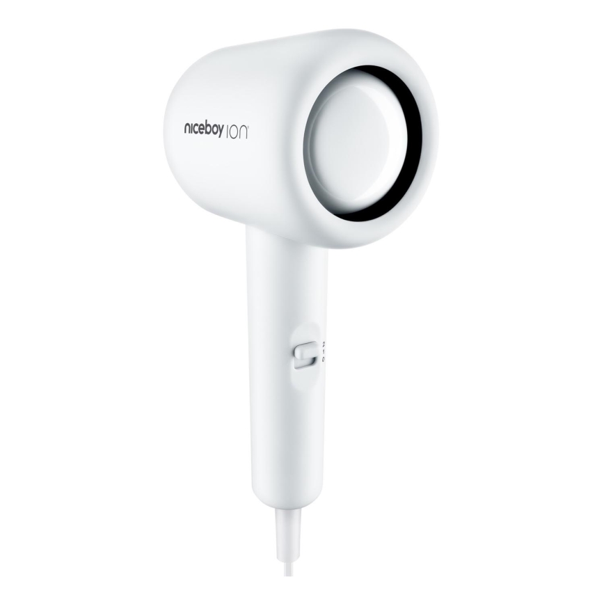 Niceboy ION AirSonic POP - Fen za kosu 1400W/230V bela