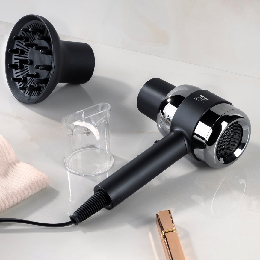 Niceboy ION AirSonic PRO - Fen za kosu 2200W/230V crno