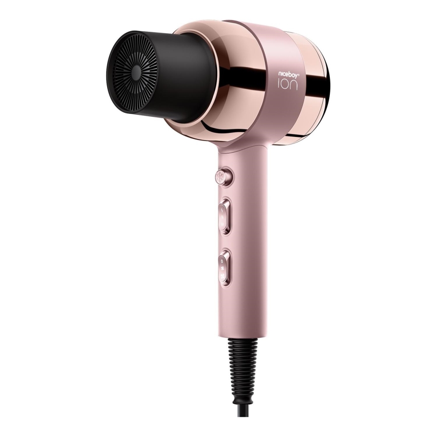 Niceboy ION AirSonic PRO - Fen za kosu 2200W/230V roze