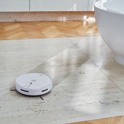 Niceboy ION Charles i4 - Pametni robotski usisivač 2u1 4400 mAh Wi-Fi bela + Daljinski upravljač
