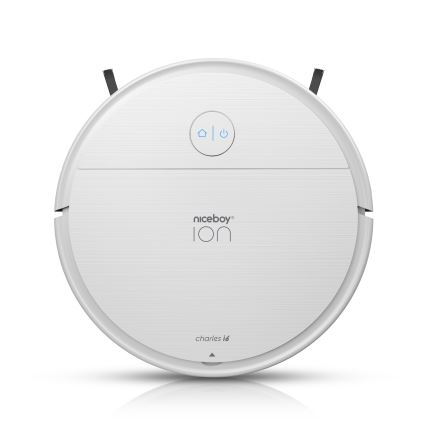 Niceboy ION Charles i6 - Pametni robotski usisivač 2u1 2600 mAh Wi-Fi bela