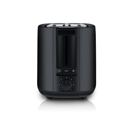 Niceboy ION Cruncher C1 - Toster sa dva otvora i roštilj 750W/230V crno