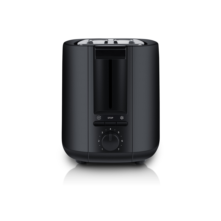 Niceboy ION Cruncher C1 - Toster sa dva otvora i roštilj 750W/230V crno