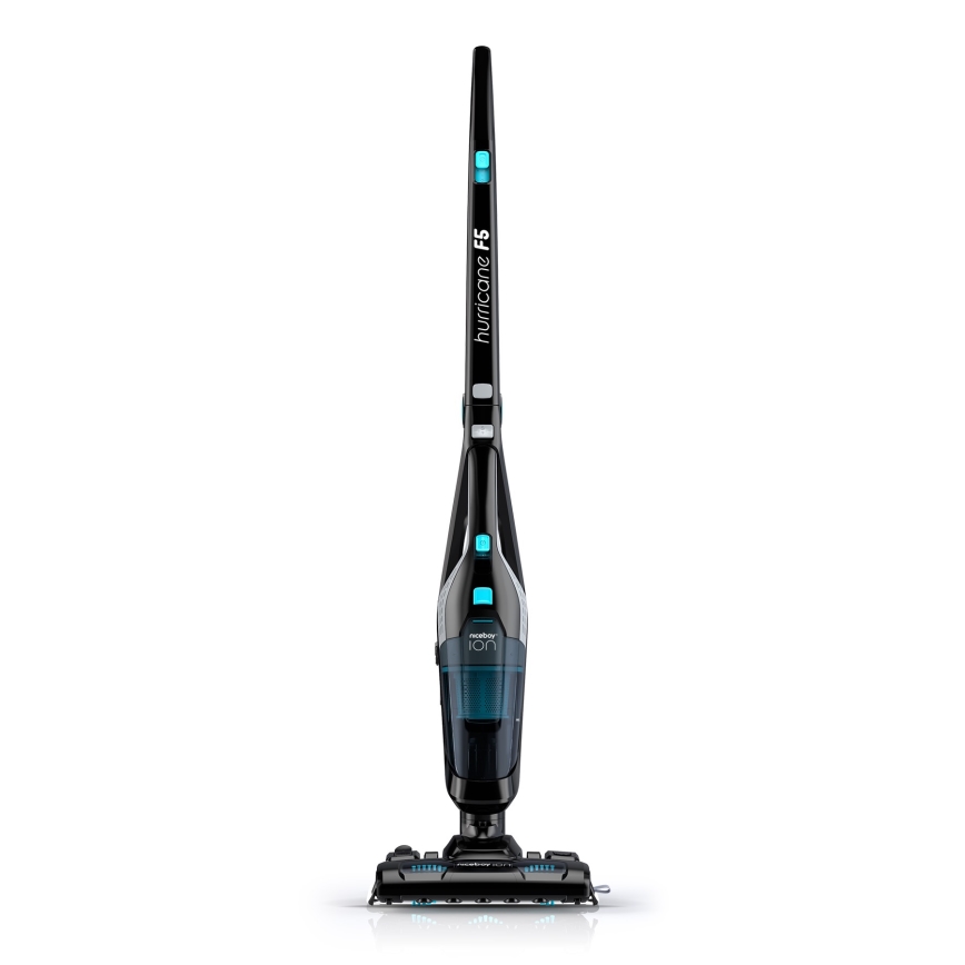 Niceboy ION Hurricane F7 - Bežični štapni usisivač 3u1 150W/2200 mAh crno