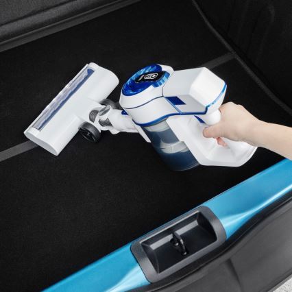 Niceboy ION Hurricane H5 - Bežični štapni usisivač 2u1 150W/2200 mAh bela/plava