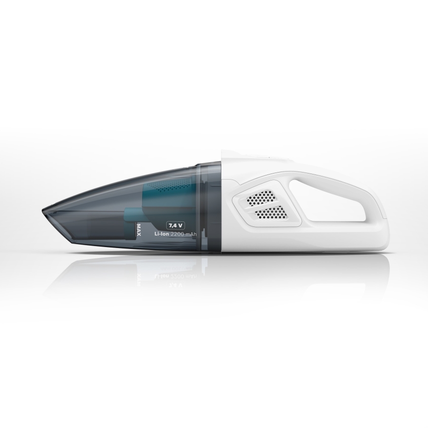 Niceboy ION Hurricane R1 - Punjivi ručni usisivač 50W/2200 mAh bela/plava