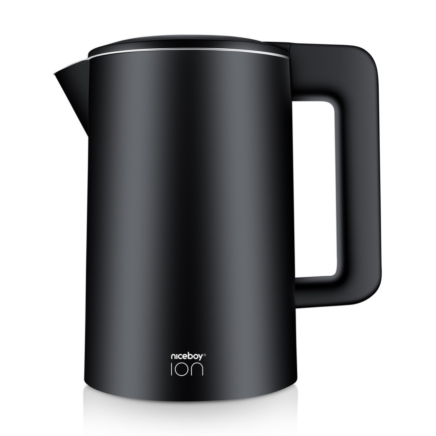 Niceboy ION SmartKettle - Pametno kuvalo za vodu sa termoregulacijom 1,7 l 2200W/230V Wi-Fi crno