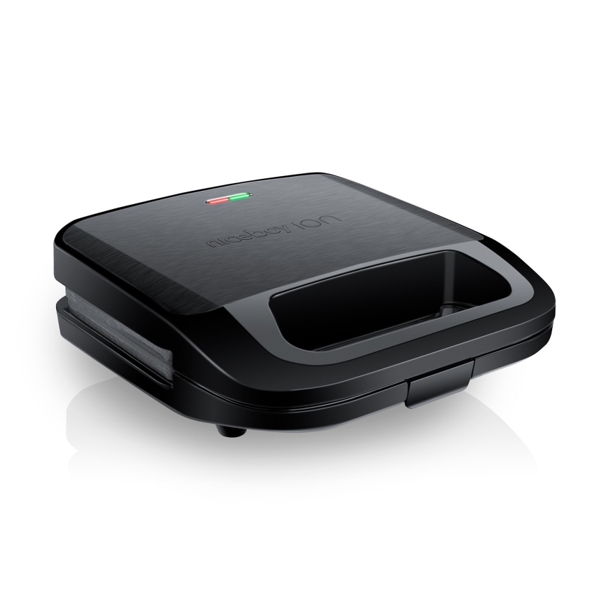 Niceboy ION Snacker S3 - Toster 3u1 750W/230V nerđajući čelik/crno