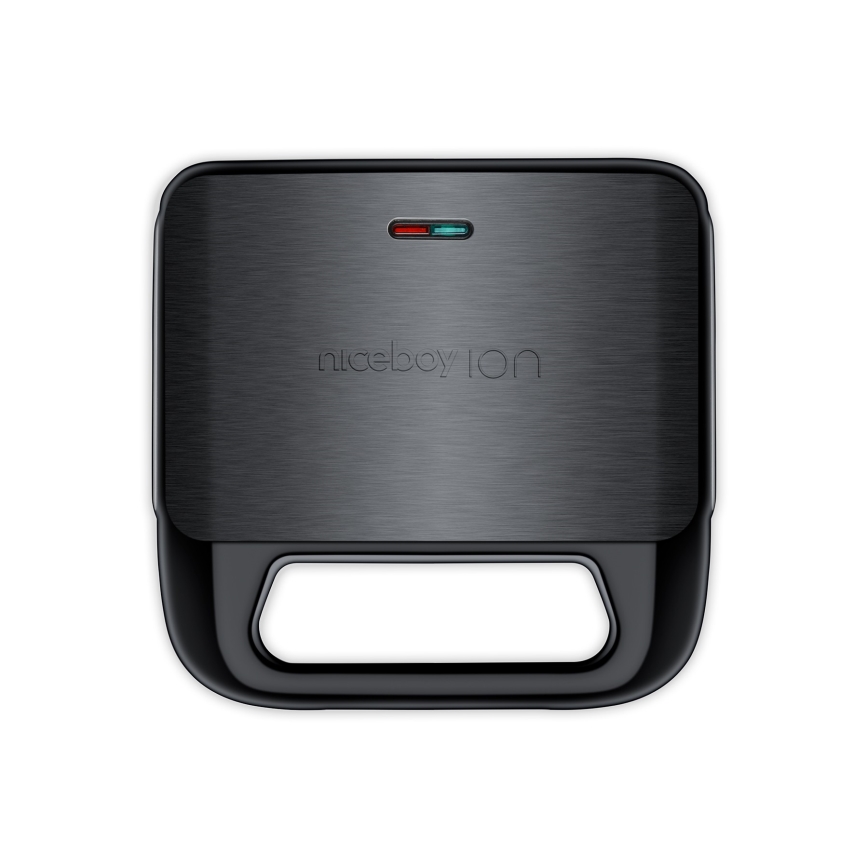 Niceboy ION Snacker S3 - Toster 3u1 750W/230V nerđajući čelik/crno