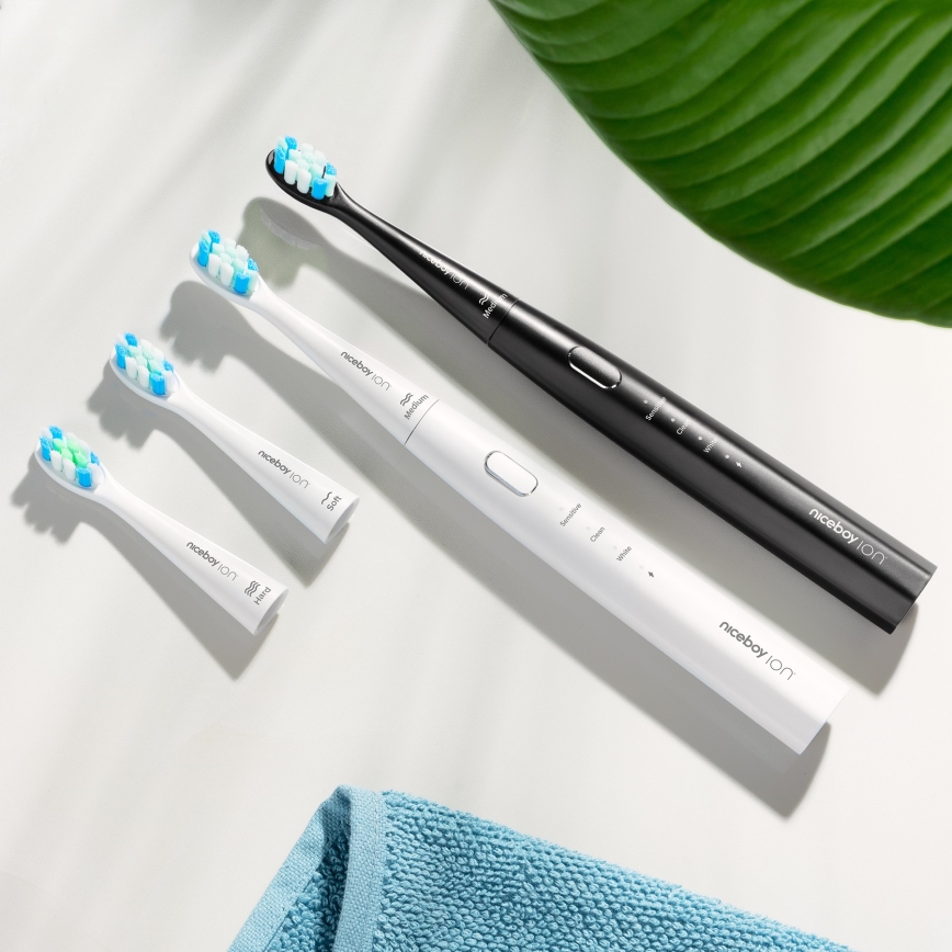 Niceboy ION Sonic Lite - Sonična četkica za zube 500 mAh IPX7 crno