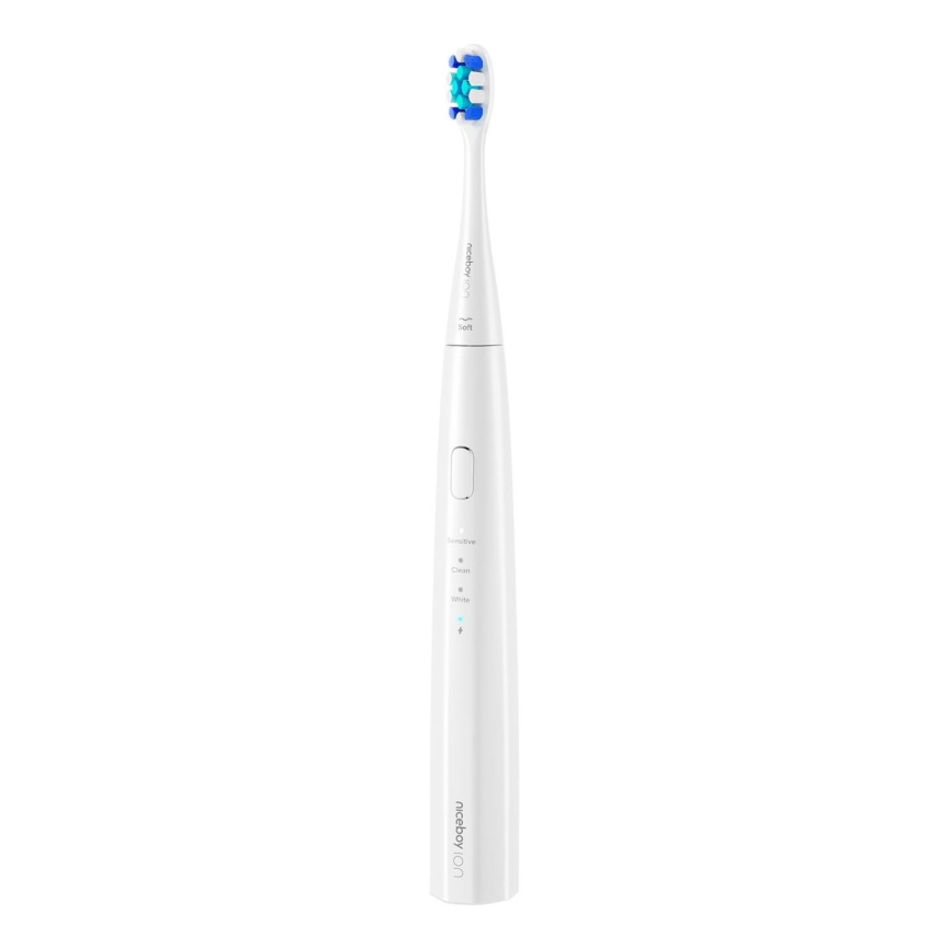 Niceboy ION Sonic Lite - Sonična četkica za zube IPX7 bela