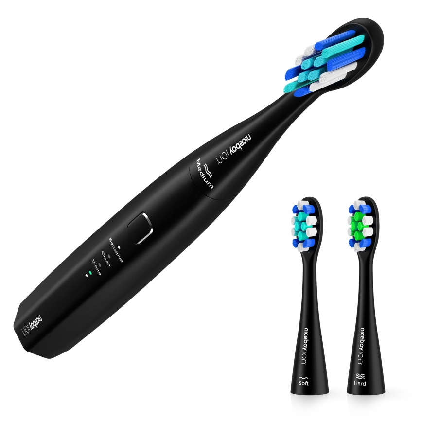 Niceboy ION Sonic Lite - Sonična četkica za zube IPX7 crno