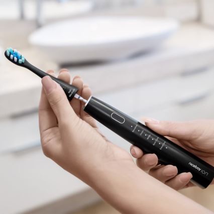 Niceboy ION Sonic - Sonična četkica za zube 800 mAh IPX7 crno