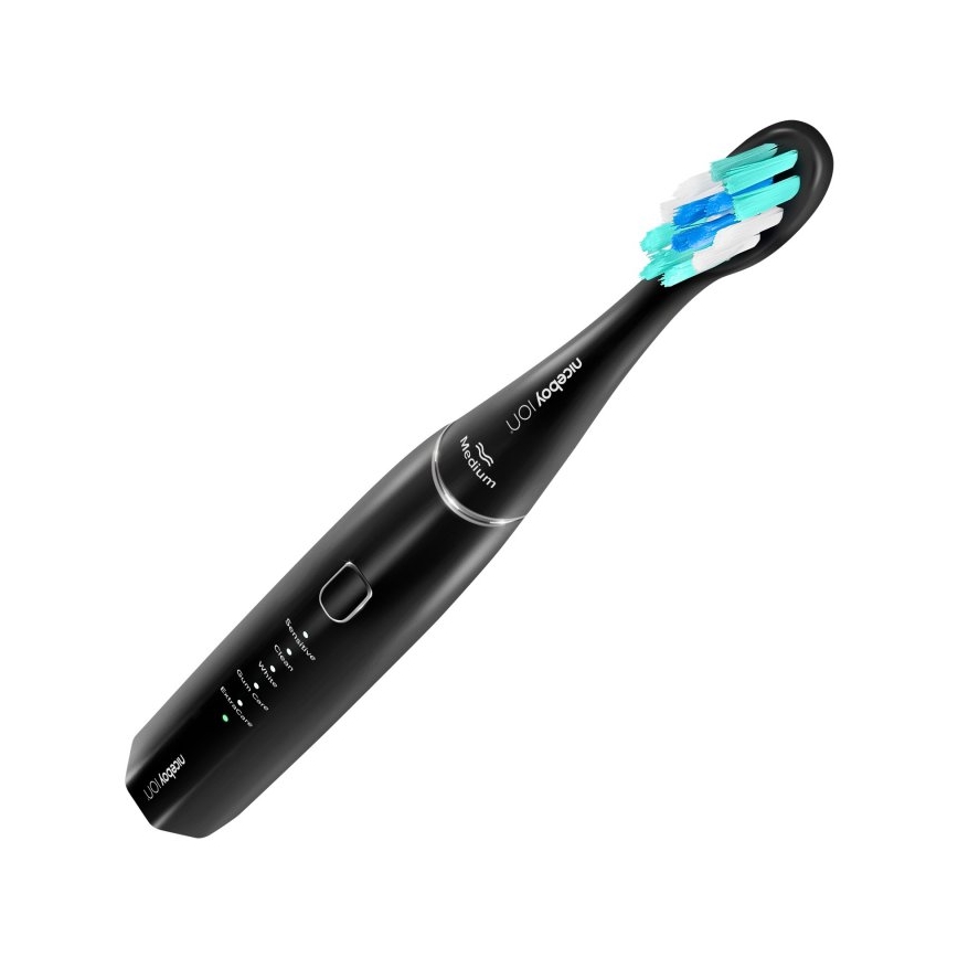 Niceboy ION Sonic - Sonična četkica za zube 800 mAh IPX7 crno