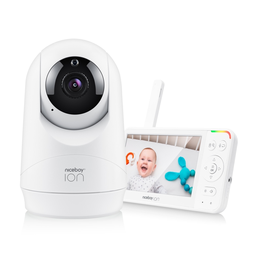 Niceboy ION Starlight SL5 - Monitor za bebe Full HD 1080p 4000 mAh 5V