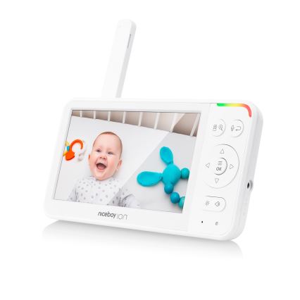 Niceboy ION Starlight SL5 - Monitor za bebe Full HD 1080p 4000 mAh 5V