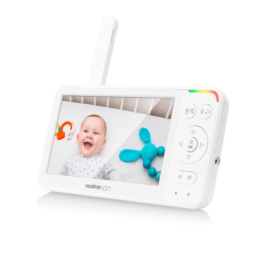 Niceboy ION Starlight SL5 - Monitor za bebe Full HD 1080p 4000 mAh 5V