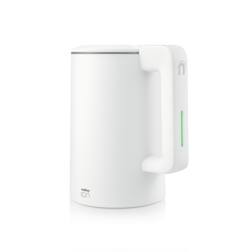 Niceboy ION ThermoKettle TK5 - Kuvalo za vodu sa termoregulacijom 1,7 l 2200W/230V bela