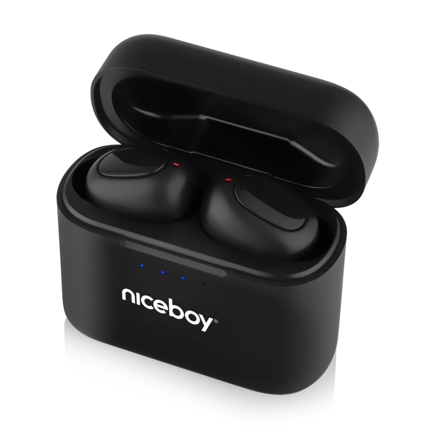 Niceboy Podsie 4 - Bežične slušalice IP54 crno