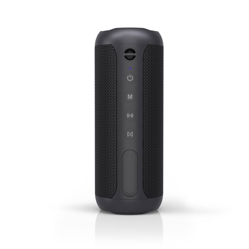 Niceboy Polaris - LED Bežični zvučnik sa mikrofonom 30W/2000 mAh IPX7 crno