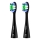Niceboy - Set 2x zamjenske glave Lite Hard za četkicu za zube ION Sonic crno