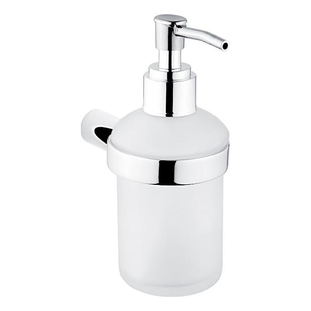 NIMCO BR 11031C-26 - Zidni dozator sapuna BORMO 180 ml matirana Staklo/sjajni krom