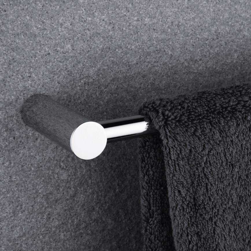 NIMCO BR 11035-26 - Zidni držač za peškire BORMO, 36 cm, sjajni hrom