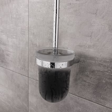NIMCO BR 11094WN-26 - Zidna WC četka BORMO matirana Staklo/sjajni krom