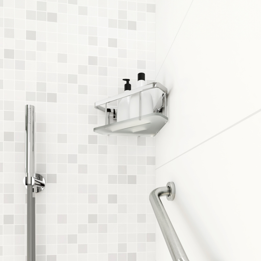 NIMCO Ki 14003-B-26 - Zidna polica za tuš KIBO sjajni hrom