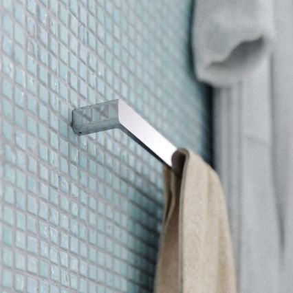 NIMCO MA 29046-26 - Zidni držač za peškire MAYA 46 cm sjajni hrom