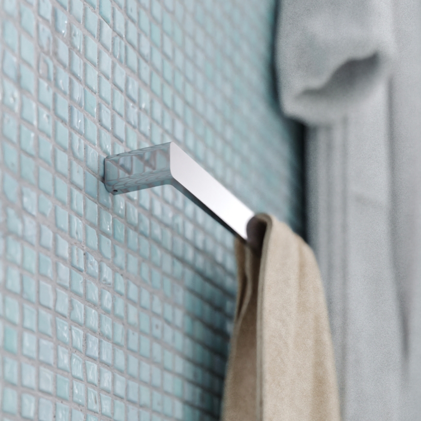 NIMCO MA 29046-26 - Zidni držač za peškire MAYA 46 cm sjajni hrom